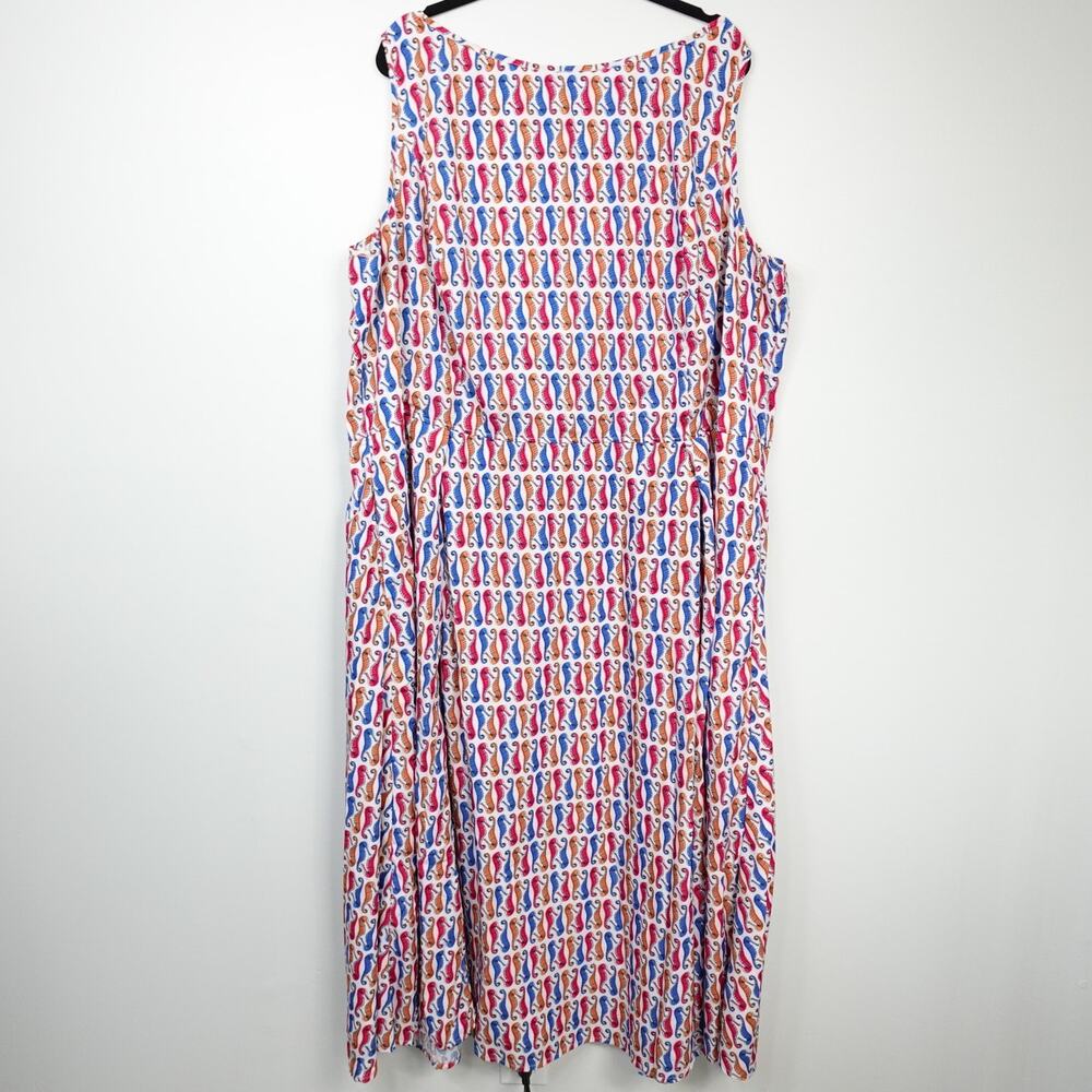 eShakti Multicolor Geometric Midi Dress